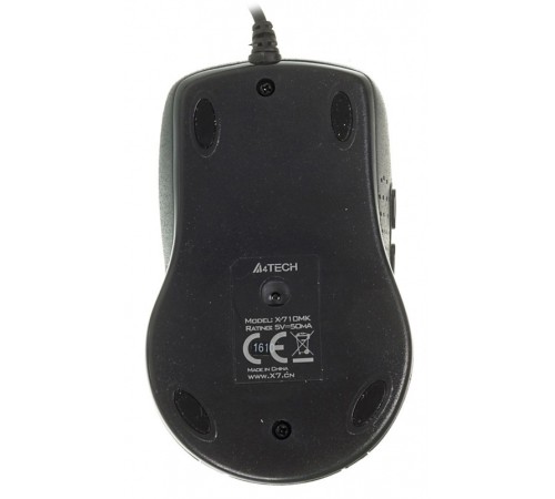 Мышь A4Tech X-710MK черный оптическая (2000dpi) USB (7but) Мышь A4Tech X-710MK черный оптическая (2000dpi) USB (7but)