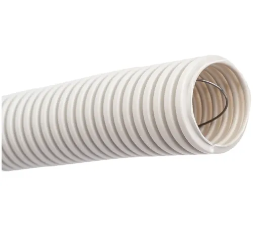 ЭРА Б0020115 Трубы гофр ПВХ GOFR-32-50-PVC (серый) d 32мм с зонд. легкая 50м ЭРА Б0020115 Трубы гофр ПВХ GOFR-32-50-PVC (серый) d 32мм с зонд. легкая 50м