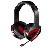 Наушники с микрофоном A4Tech Bloody G500 черный/красный мониторные оголовье (A4TECH G500)