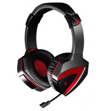 Наушники с микрофоном A4Tech Bloody G500 черный/красный мониторные оголовье (A4TECH G500)