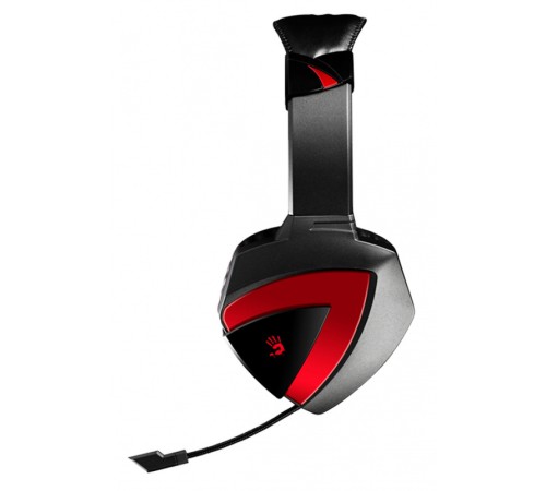Наушники с микрофоном A4Tech Bloody G500 черный/красный мониторные оголовье (A4TECH G500) Наушники с микрофоном A4Tech Bloody G500 черный/красный мониторные оголовье (A4TECH G500)