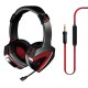 Наушники с микрофоном A4Tech Bloody G500 черный/красный мониторные оголовье (A4TECH G500)