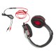 Наушники с микрофоном A4Tech Bloody G500 черный/красный мониторные оголовье (A4TECH G500)