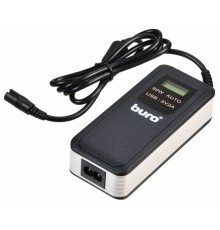 Блок питания Buro BUM-0065A90 автоматический 90W 12V-20V 11-connectors 5A 1xUSB 2.1A от бытовой электросети LСD индикатор