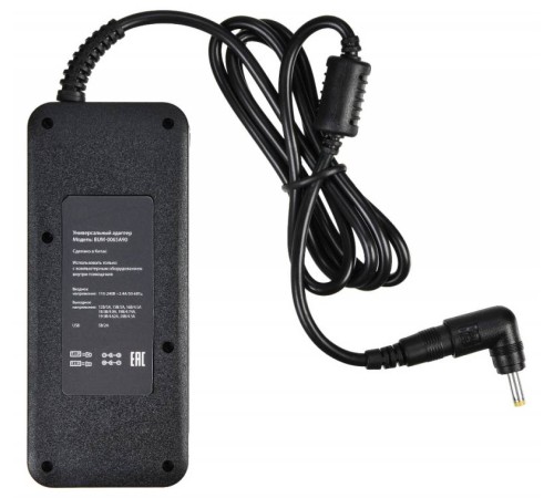Блок питания Buro BUM-0065A90 автоматический 90W 12V-20V 11-connectors 5A 1xUSB 2.1A от бытовой электросети LСD индикатор Блок питания Buro BUM-0065A90 автоматический 90W 12V-20V 11-connectors 5A 1xUSB 2.1A от бытовой электросети LСD индикатор
