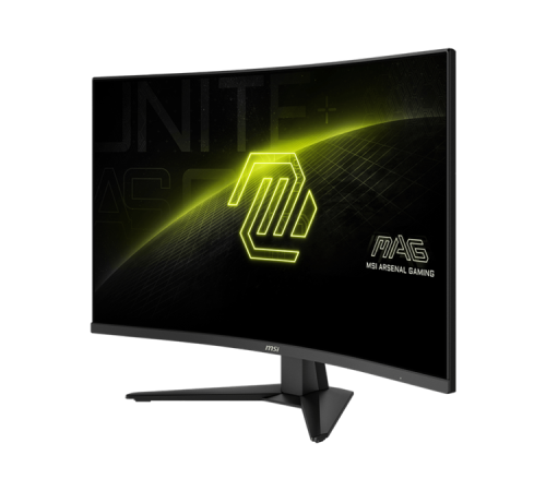MSI 31.5" MAG 325CQF {VA 2560x1440 Curved 180Hz 11ms 300cd 2xHDMI DisplayPort USB-C(15W) Tilt VESA} [9S6-3DC11H-085]