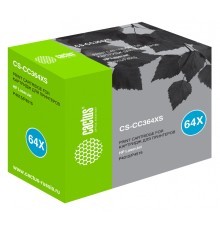 Картридж лазерный Cactus CS-CC364XS CC364X черный (24000стр.) для HP LJ P4015/P4515