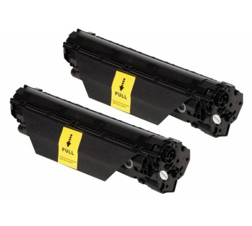 Картридж лазерный Cactus CE285AF CS-CE285AD черный x2упак. (1600стр.) для HP LJ P1102/P1102W/M1130/M1132