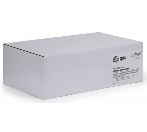 Картридж лазерный Cactus CS-Q2612AD черный x2упак. (2000стр.) для HP 1010/1012/1015/1018/1020/1022/3015/3020