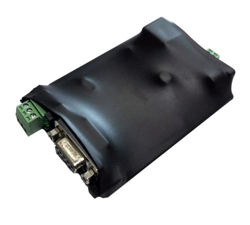 Конвертер интерфейсов RS232/RS485 - Ethernet, без БП, в термоусадке, доп. питание, S232-410S