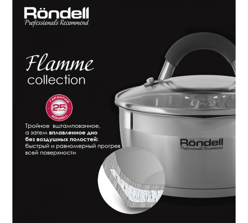 Набор посуды Rondell Flamme RDA-340 4 предмета (RDS-340)