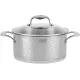 Кастрюля Rondell Vintage RDS-344 5л. d=24см (с крышкой) серебристый