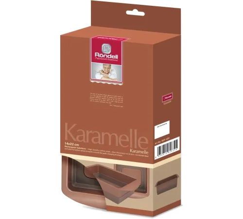 Форма для выпечки Rondell Karamelle RDF-450 прямоугольная Форма для выпечки Rondell Karamelle RDF-450 прямоугольная