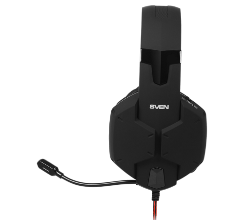 Игровые стереонаушники с микрофоном SVEN AP-G988MV, черный-красный SVEN AP-G988MV (SV-014797)