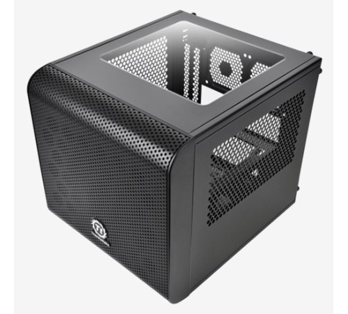 Корпус Thermaltake Core V1 черный без БП miniITX 1x200mm 2xUSB3.0 audio bott PSU