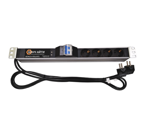 Блок розеток с АВР BONCH-ATS/PDU 8A-4S-Av-S/S