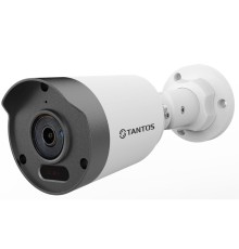 Камера видеонаблюдения аналоговая Tantos TSc-P2FA 2.8-2.8мм HD-CVI HD-TVI цв. корп.:белый/черный (00-00186907)
