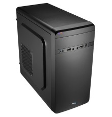 Корпус Aerocool Qs-180 черный без БП mATX 1x80mm 2xUSB2.0 1xUSB3.0 audio