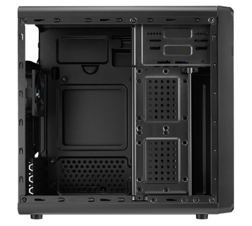 Корпус Aerocool Qs-180 черный без БП mATX 1x80mm 2xUSB2.0 1xUSB3.0 audio