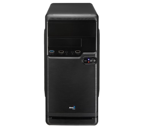 Корпус Aerocool Qs-182 черный без БП mATX 2x120mm 2xUSB2.0 1xUSB3.0 audio
