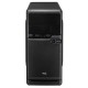Корпус Aerocool Qs-182 черный без БП mATX 2x120mm 2xUSB2.0 1xUSB3.0 audio