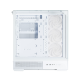 Корпус ZALMAN P40 Prism Plus, ATX, WHITE, WINDOW, 3xCombo (3.5'' or 2.5"), 1xUSB TYPE-C, 2xUSB3.0, SIDE 3x120mm ARGB, REAR 1x120mm ARGB