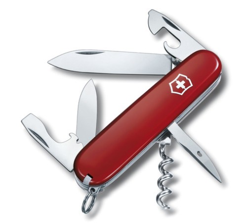 Нож перочинный Victorinox Spartan (1.3603.B1) 91мм 12функций красный блистер Нож перочинный Victorinox Spartan (1.3603.B1) 91мм 12функций красный блистер