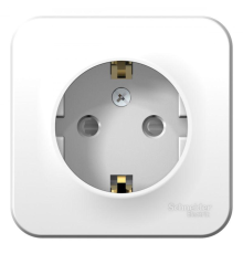 Systeme electric BLNRA011111 BLANCA О/У РОЗЕТКА с заземлением со шторками ИЗОЛ.ПЛ., 16А, 250В, БЕЛЫЙ