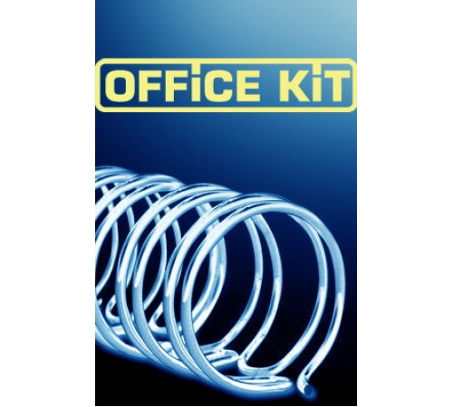 Пружины для переплета металлические Office Kit d=14.3мм 100-120лист A4 черный (100шт) OKPM916B Пружины для переплета металлические Office Kit d=14.3мм 100-120лист A4 черный (100шт) OKPM916B