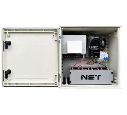 Уличный управляемый (L2+) HiPoE коммутатор Fast Ethernet NST New System Technologies NS-SW-WPU-8F4G-PL