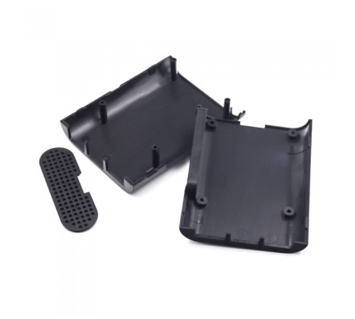 RA071 Raspberry Pi 2/3B/3B+ Injection Molding Case Black (41433)(CaseRaspPI3)