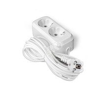 Удлинитель 2х5м Е-302 с заземлением ПВС 3х1