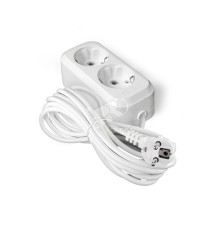 Удлинитель 2х5м Е-302 с заземлением ПВС 3х1