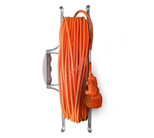 Удлинитель силовой 1х20м ПВС 2х0.75 6А УШ-6 рамка