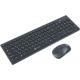 Клавиатура + мышь Oklick 220M черный, USB, беспроводная  [1062000]