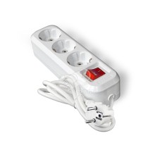 Удлинитель 3х2м S-303 с заземлением с выключателем ПВС 3х1