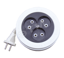 Удлинитель бытовой 3х5м рулетка ШВВП 2х0.75 6А У6-004