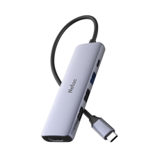 Netac Hub WF13, Type-C to USB3.0+USB2.0*2+100W PD+HDMI