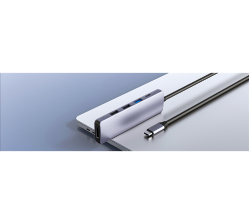 Netac Hub WF13, Type-C to USB3.0+USB2.0*2+100W PD+HDMI