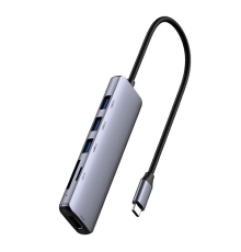 Netac Hub WF14, Type-C to USB3.0*3+HDMI+mSD/SD 2.0