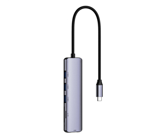 Netac Hub WF14, Type-C to USB3.0*3+HDMI+mSD/SD 2.0