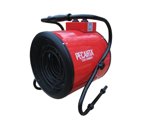 Тепловая пушка электрическая Ресанта ТЭП-5000К1 5000Вт красный