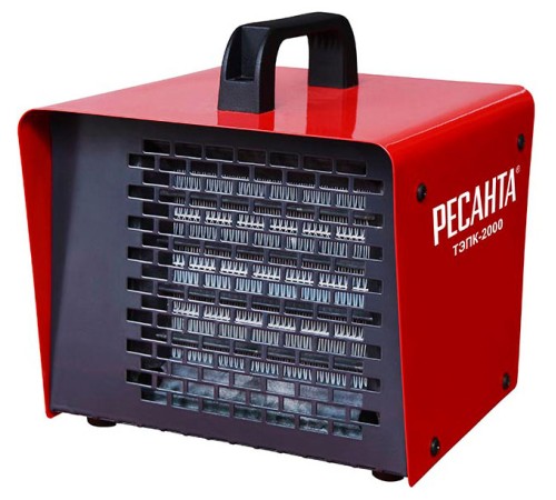 Тепловая пушка электрическая Ресанта ТЭПК-2000 2000Вт красный