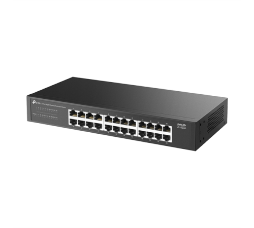 TP-Link LS1024G Коммутатор с 24 гигабитными портами для размещения на столе или в стойке
