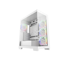 Компьютерный корпус Deepcool CG580 4F V2 WH без БП, боковое окно (панорама), 4x120mm ARGB PWM вентилятора, белый, ATX (R-CG580-WHADA4-G-2)