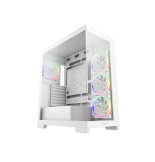 Компьютерный корпус Deepcool CG580 4F V2 WH без БП, боковое окно (панорама), 4x120mm ARGB PWM вентилятора, белый, ATX (R-CG580-WHADA4-G-2)