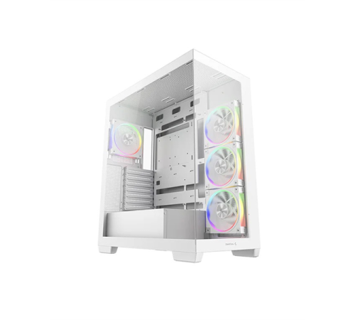 Компьютерный корпус Deepcool CG580 4F V2 WH без БП, боковое окно (панорама), 4x120mm ARGB PWM вентилятора, белый, ATX (R-CG580-WHADA4-G-2) Компьютерный корпус Deepcool CG580 4F V2 WH без БП, боковое окно (панорама), 4x120mm ARGB PWM вентилятора, белый, ATX (R-CG580-WHADA4-G-2)
