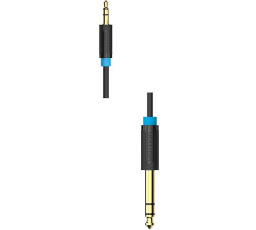 Кабель Vention аудио Jack 6,5 mm M/ 3,5 M - 1,5м Кабель Vention jack 6.5 mm(m)/mini jack 3.5 mm(m) - 1.5 м (BABBG) Кабель Vention аудио Jack 6,5 mm M/ 3,5 M - 1,5м Кабель Vention jack 6.5 mm(m)/mini jack 3.5 mm(m) - 1.5 м (BABBG)