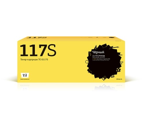 Картридж лазерный T2 MLT-D117S TC-S117S черный (2500стр.) для Kyocera SCX-4650N/4655FN