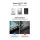 Внешний корпус для HDD/SSD Netac NT07WH11-30B0 2.5 SATA --> USB3.0 , скользящая прозрачная крышка, USB3.0 A --> B кабель